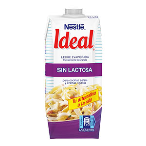 Ideal sin lactosa
