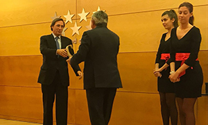 Tomás Pascual recoge el Premio