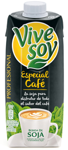Vivesoy Soja Especial café