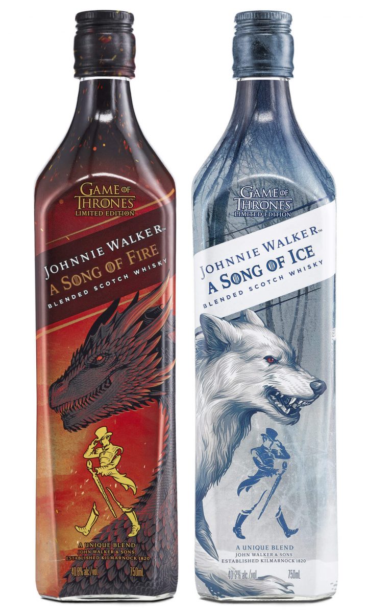 Nuevas Ediciones Limitadas De Johnnie Walker Y Game Of Thrones