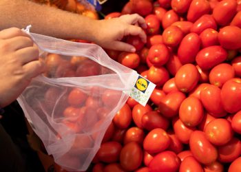 Bolsa de malla de Lidl