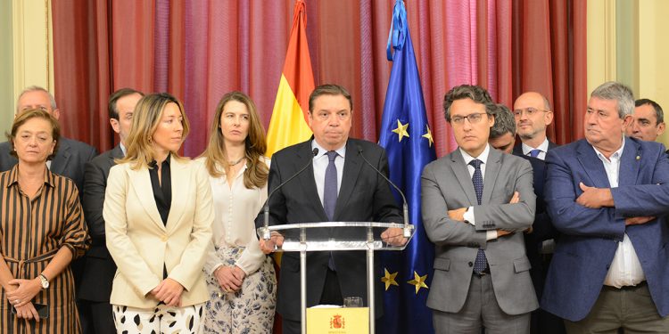 Reunión entre Planas y el sector agroalimentario