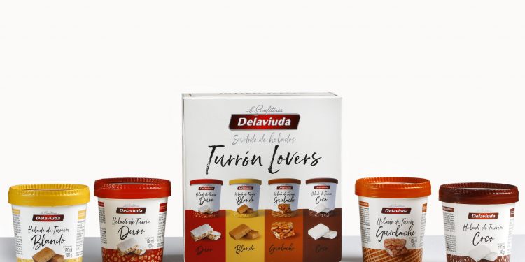 Turrones helados Delaviuda