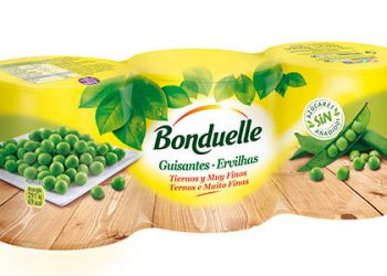 Nuevos guisantes de Bonduelle