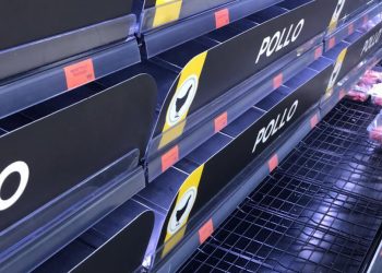 Supermercados vacios