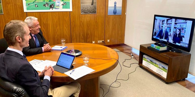 Videoconferencia con los Reyes