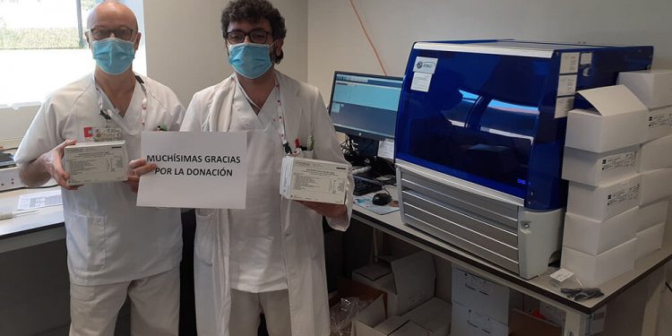 Donación de trabajadores de Nestlé