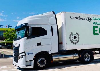 Carrefour camión