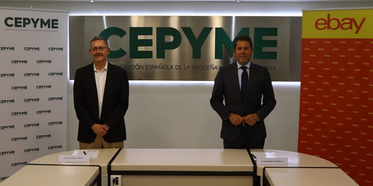 Acto de firma del acuerdo CEPYME-eBay