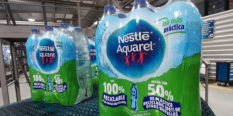 Aquarel botella