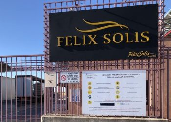 Felix Solis, certificado con el AgroCovid 19