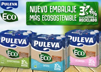Puleva avanza en economía circular y comienza a utilizar nuevos embalajes más sostenibles