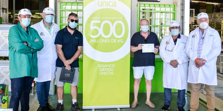 Unica supera los 500 millones de kilogramos vendidos