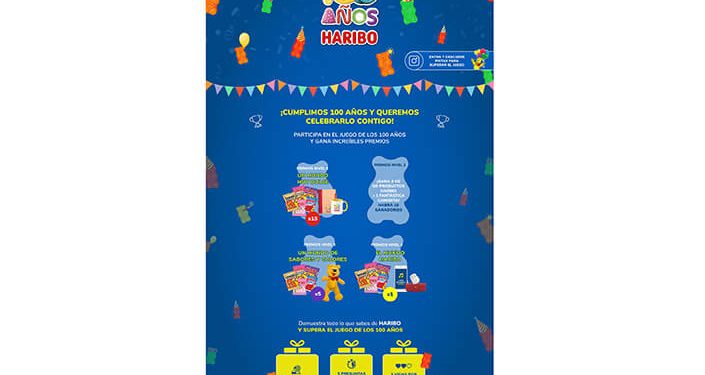 Haribo celebra el centenario de su nacimiento con sus consumidores