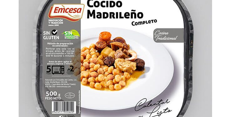 Emcesa amplía su variedad de recetas de platos precocinados
