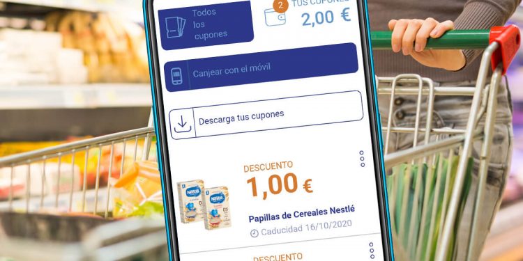 Nestlé permite canjear sus cupones de descuento con el móvil