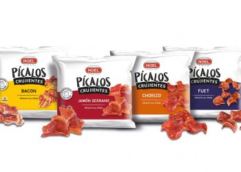 Noel crea el primer snack de embutido crujiente elaborado al horno