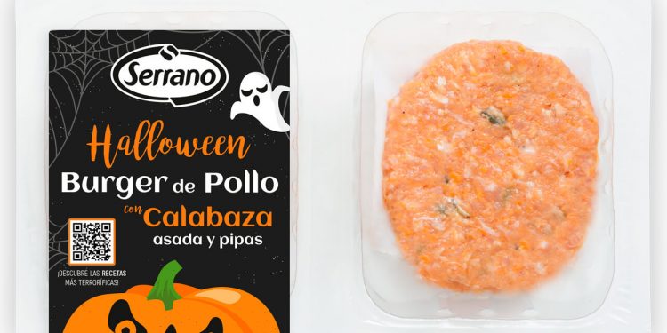 Cárnicas Serrano celebra Halloween con una hamburguesa especial