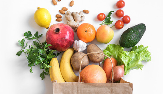 El consumo de frutas y verduras frescas en los hogares sigue