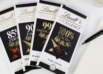 Lindt Excellence completa su gama de tabletas de altos porcentajes