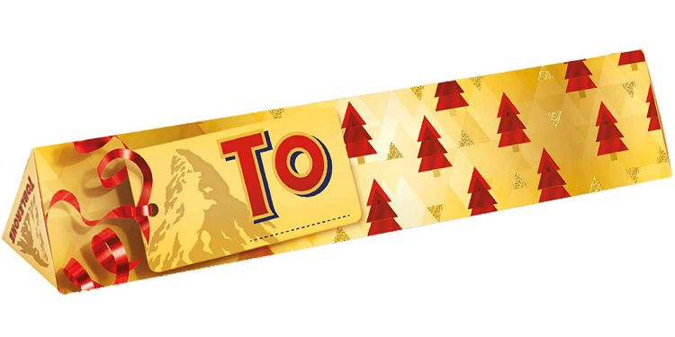 Toblerone crea una edición especial para celebrar la Navidad