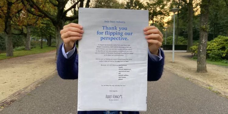 Abbot Kinney’s dejará de usar el término yogur en sus productos