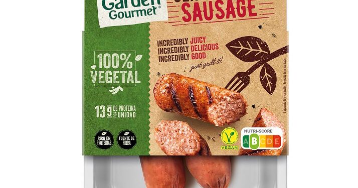 Garden Gourmet refuerza su portfolio con su nueva salchicha 100% vegetal