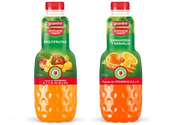 Nueva gama Inmune Support de Granini rica en vitaminas