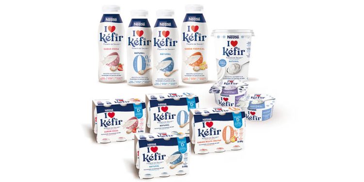 Kefir de Lactalis. Fuente: Lactalis Nestlé