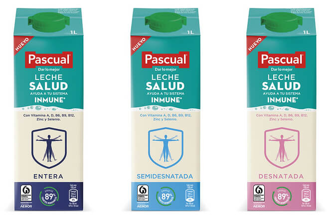 Pascual innova con su nueva gama de leches funcionales - Financial