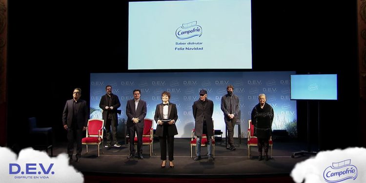 Presentación de la campaña navideña de Campofrio
