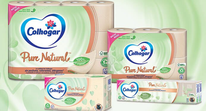 Essity avanza en sostenibilidad con su nuevo Colhogar Pure Natural