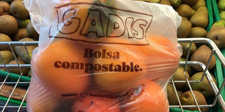 Gadis-bolsas compostables