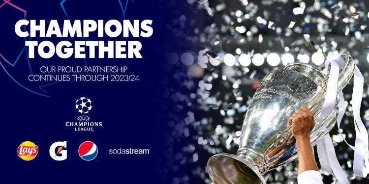 PepsiCo amplía su colaboración con la UEFA