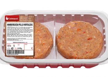 Nuevas hamburguesas de pollo y hortalizas
