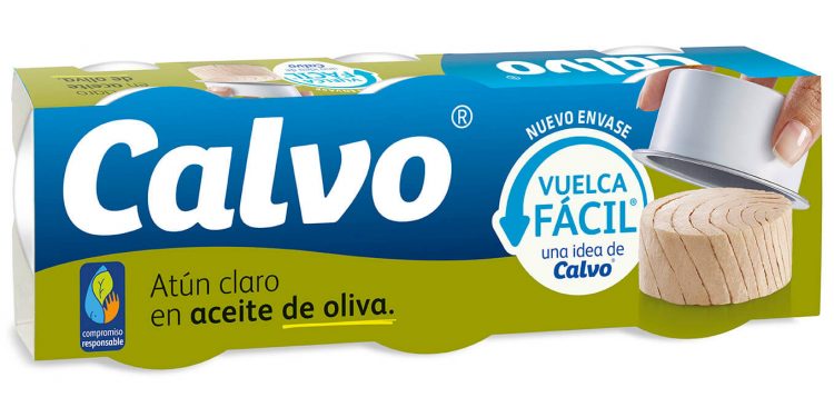 Nueva envase Atun Claro Calvo