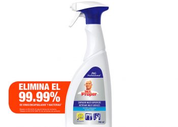 Tres productos de P&G Professional, entre los viricidas autorizados por Sanidad