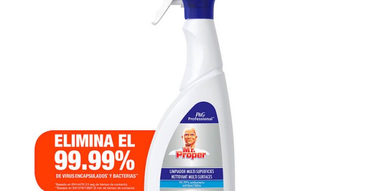 Tres productos de P&G Professional, entre los viricidas autorizados por Sanidad