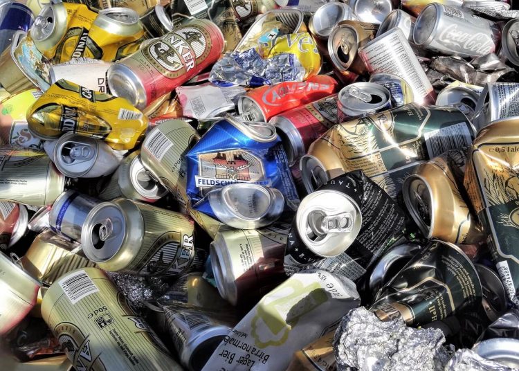 Latas de aluminio