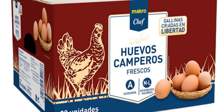 Huevos ecologicos y camperos Makro