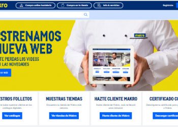 Nueva web Makro