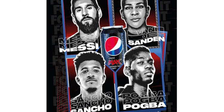 Pepsi MAX enfrenta en su última campaña a cuatro iconos del fútbol