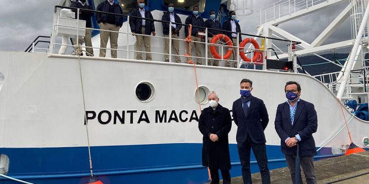 Nueva Pescanova recibe un nuevo buque que pescará en Mozambique
