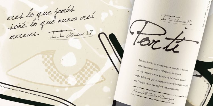 Por ti, el vino más emblemático de Bodegas Luzón