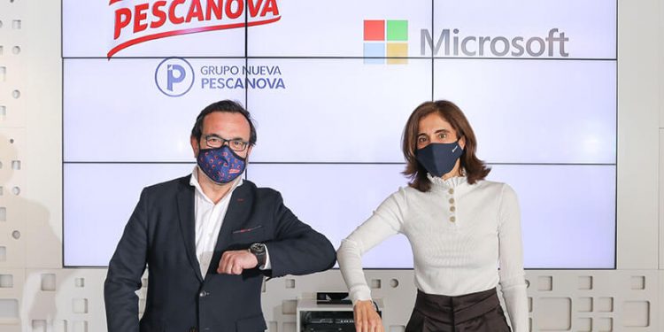 Nueva Pescanova y Microsoft se alían para digitalizar la acuicultura