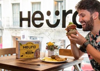 Heura crea una nueva hamburguesa 100% vegetal más saludable