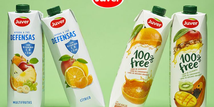 Juver crea una nueva línea de zumos que ayudan al sistema inmunitario