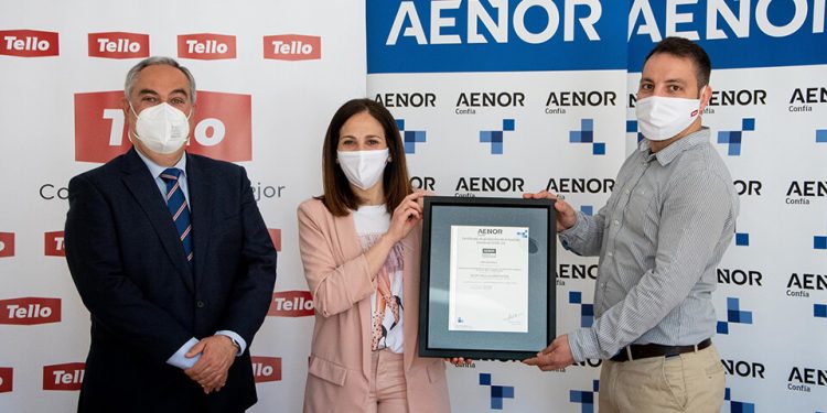 Tello-Certificado Aenor