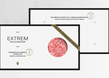Extrem Puro Extremadura lanza una hamburguesa ibérica de bellota ecológica