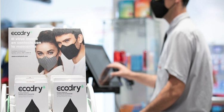Spar Gran Canaria pone a la venta en sus tiendas las mascarillas Ecodry
